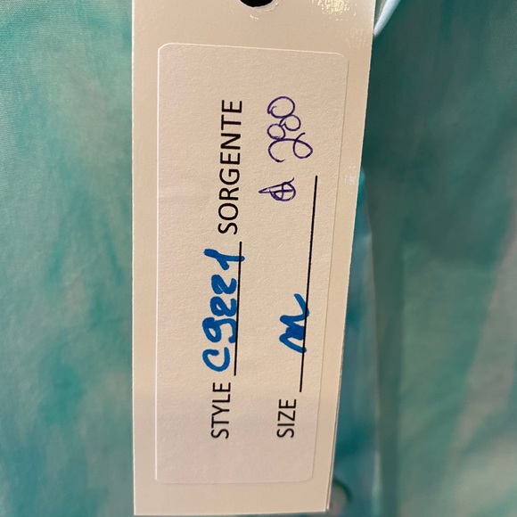 Melrosa Italy Hand Painted Cotton Shirt - Picture 3 of 6